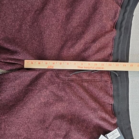 SouthPole Jogger Sweatpants 5XB Track Athletic Lounge Pants Maroon NWT Classic - Picture 7 of 14